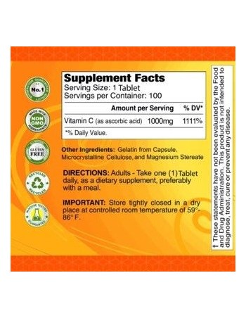Alfa Vitamins® Vitamina C 1000 mg para soporte... 2
