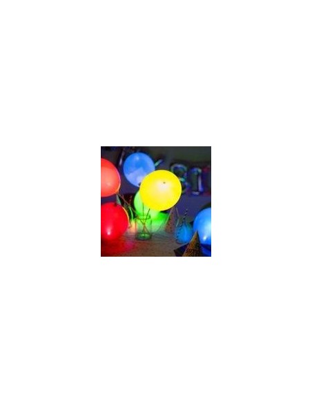 Paquete de 5 globos de iluminación LED de colores surtidos
