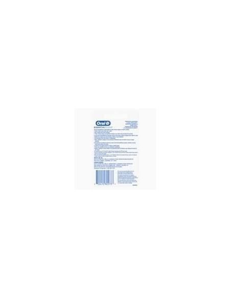 Oral-B EssentialFloss Mint Dental Flos, Defensa de la cavidad, encerado, 50 m
