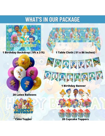 Nelton Suministros de fiesta de cumpleaños para burbujas 2