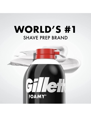 Gillette Crema de afeitar espumosa regular
