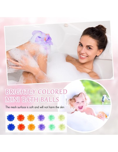 Esponja pequeña para baño, niños  o ducha de varios colores