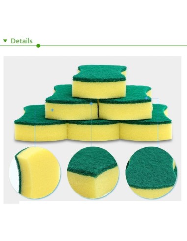 Esponja de limpieza de cocina, ecológica...