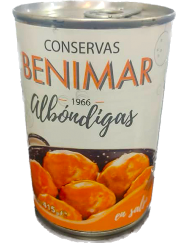 Albóndigas en salsa Benimar 415g
