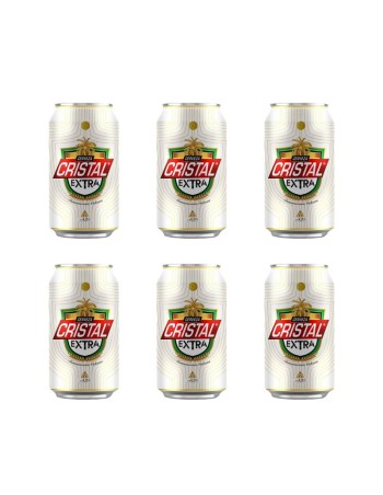 Cerveza Cristal Extra 355ml 6 unidades