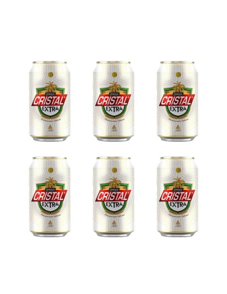 Cerveza Cristal Extra 355ml 6 unidades