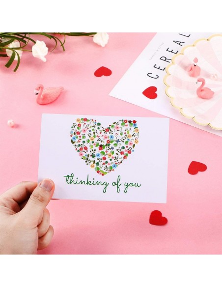 tarjetas postales para tarjetas de felicitación con diseño de flores que te faltan para la amistad y el apoyo