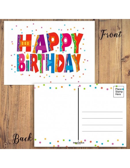 Tarjetas postales de feliz cumpleaños