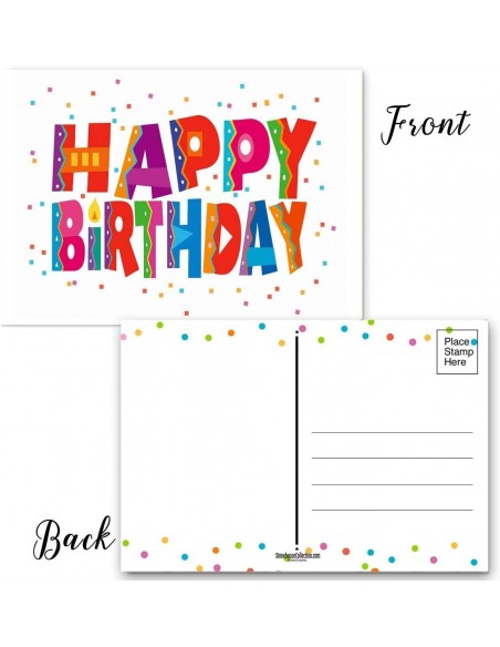 Tarjetas postales de feliz cumpleaños