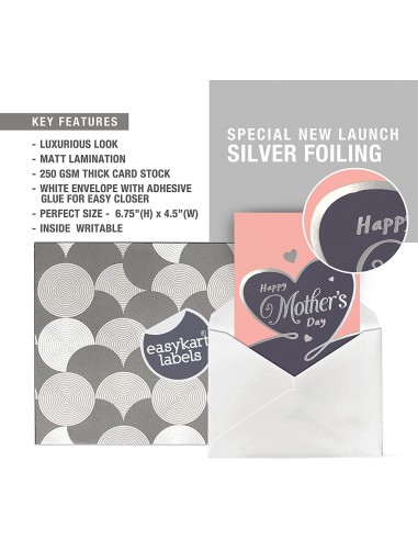 Tarjeta para el día de la madre, 4.5 x 6.75...