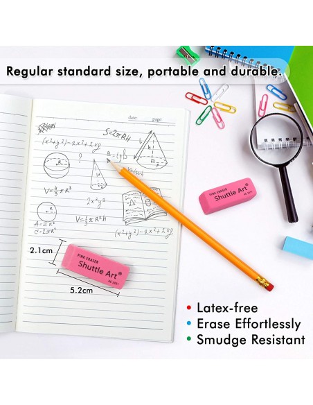 Borrador rosado, Shuttle Art 1