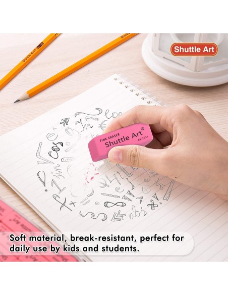 Borrador rosado, Shuttle Art 1