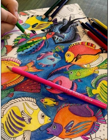 Color Swell Paquetes de lápices de colores , 12...