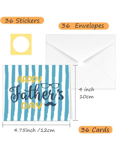 Tarjetas de felicitación para el día del padre con sobre diseño al azar