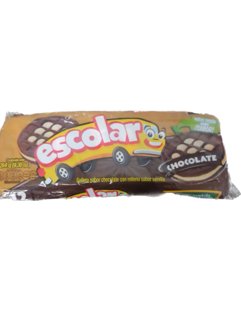Galletas escolares sabor Chocolate