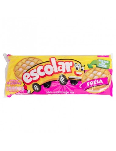 Galletas escolares sabor Fresa