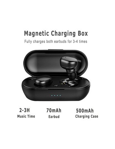 Auriculares inalámbricos con Bluetooth 5,0,...