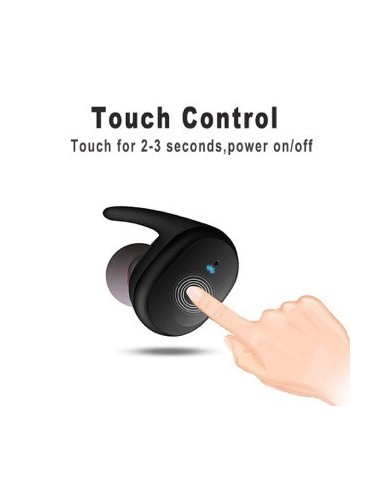 Auriculares inalámbricos con Bluetooth 5,0,...