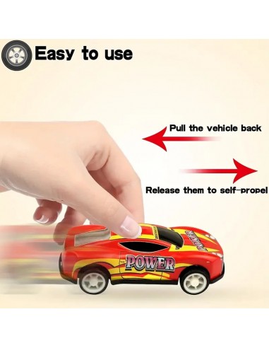 Paquete de 25 Coches De Juguete Extraíbles,...