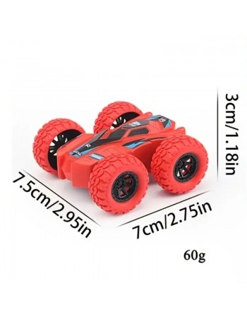 Coche Rojo De Juguete Flip Niños Inercia Camión Volquete... 2