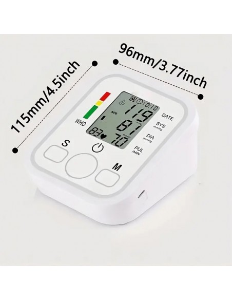 Tensiómetro, Aparato Medidor De Presión Arterial Automático Para El Hogar.