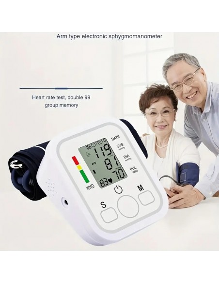 Tensiómetro, Aparato Medidor De Presión Arterial Automático Para El Hogar.