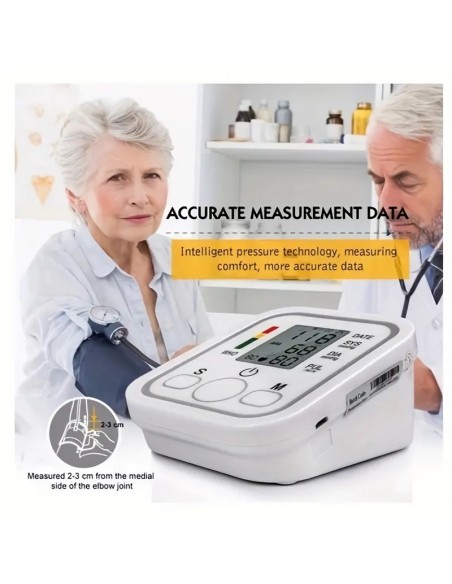 Tensiómetro, Aparato Medidor De Presión Arterial Automático Para El Hogar.