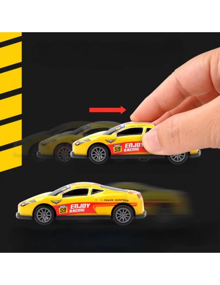 5 coches De Aleación De Carreras