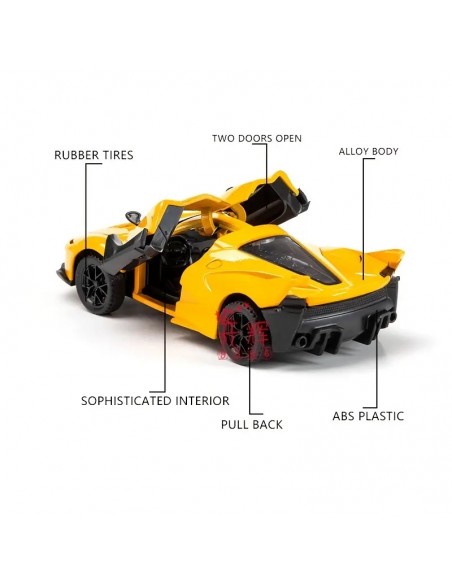 Cochecito Amarillo modelo Rafah