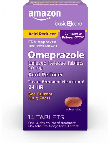 Basic Care Omeprazol, tabletas de liberación...