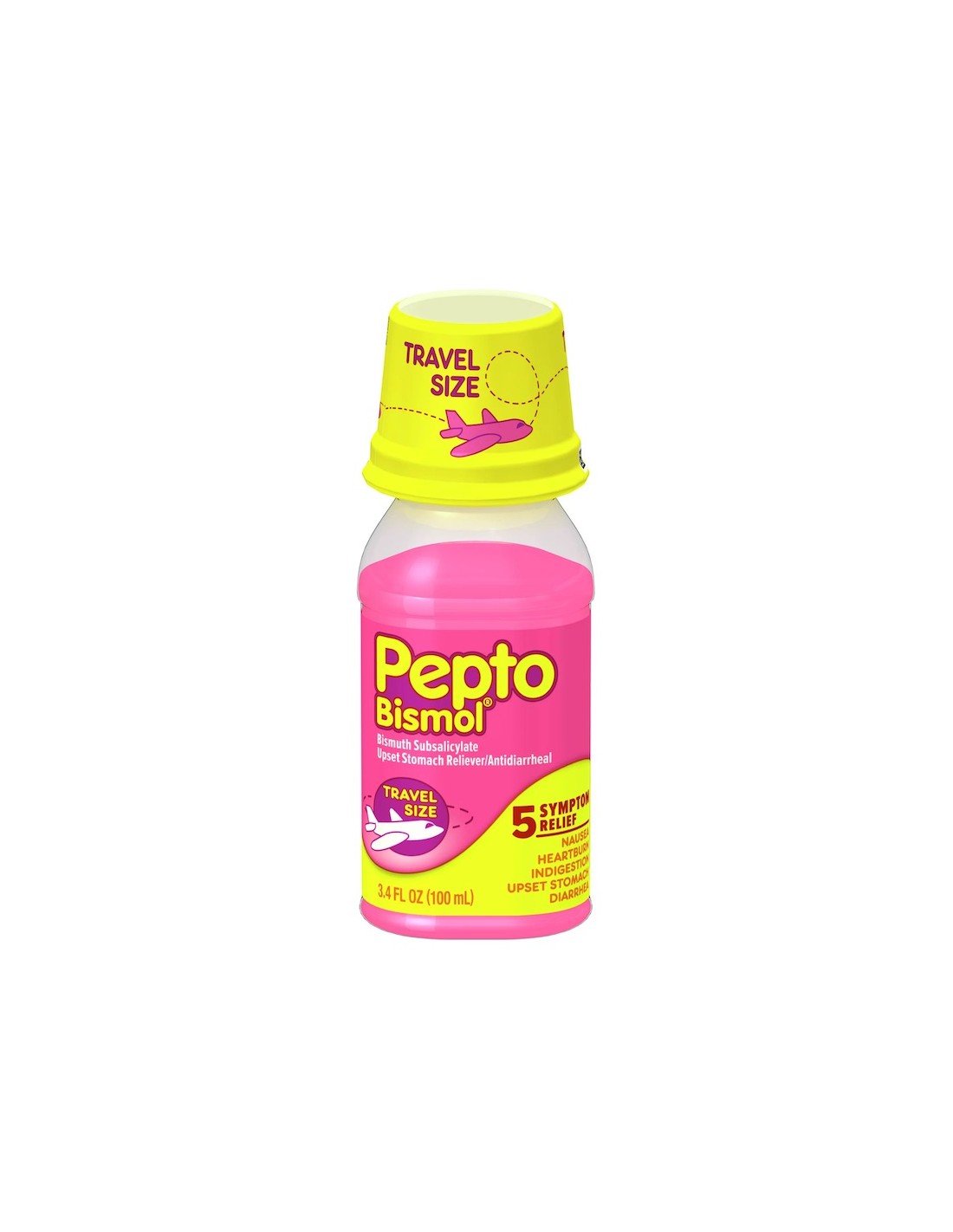 Pepto Bismol Liquid for Upset Stomach and Diarrhea Relief, Overthe
