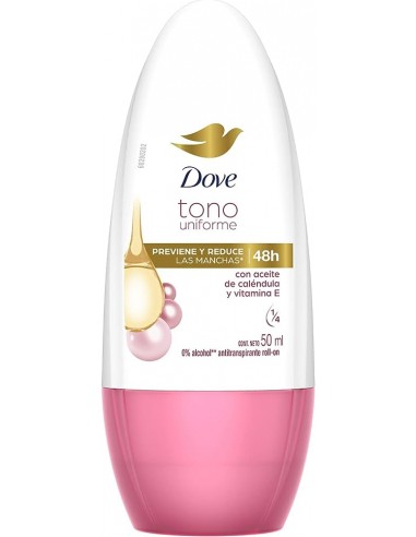 Antitranspirante en Roll On DOVE Tono Uniforme...