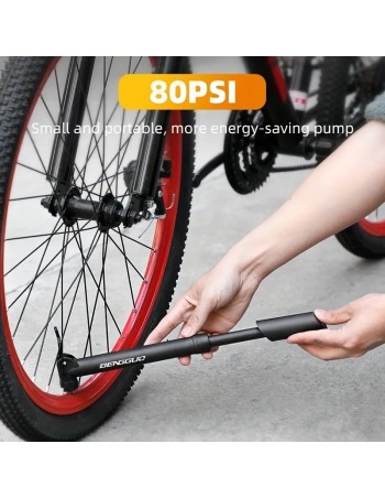 Bomba De Neumáticos Manual De Aluminio Portátil Con... 2