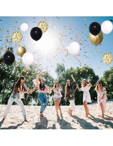 Juego de globos de látex con lentejuelas de...