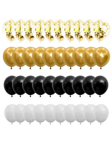 Juego de globos de látex con lentejuelas de...