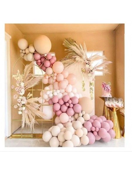 Macaron Globo Garland Arch Kit Fiesta de Cumpleaños Boda Cumpleaños Globo Decoración Baby Shower Confetti Látex Baloon