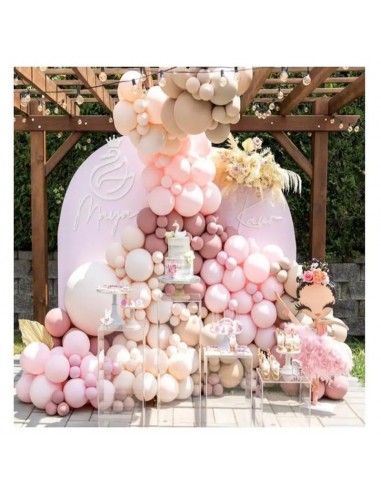 Macaron Globo Garland Arch Kit Fiesta de...