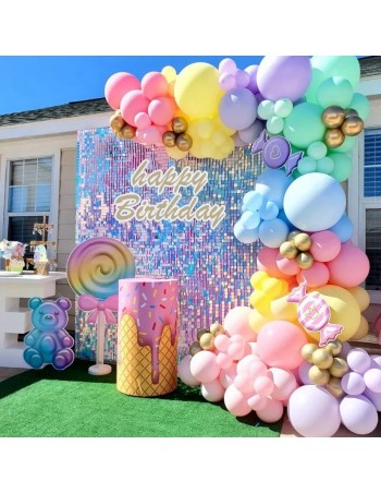 Suministros de globos para fiesta de boda 127 pcs 2