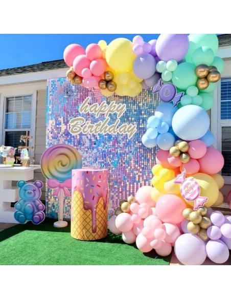 Suministros de globos para fiesta de boda 127 pcs