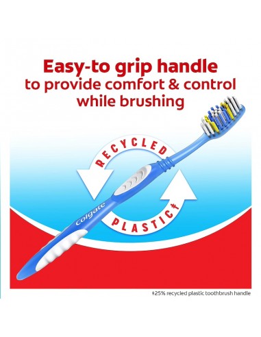 Colgate Extra Clean Cepillo de dientes , Suave,...