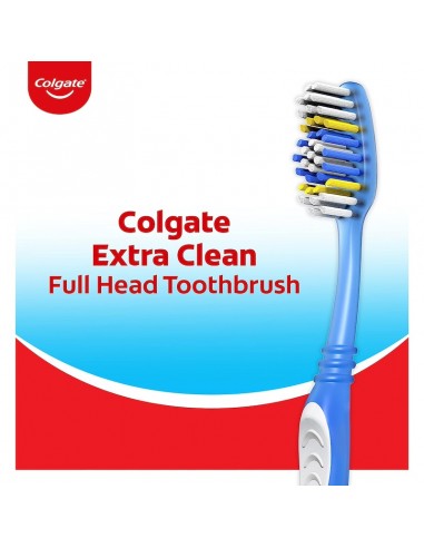 Colgate Extra Clean Cepillo de dientes , Suave,...