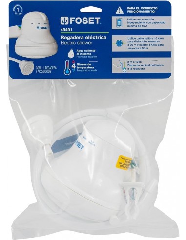 FOSET Ducha eléctrica