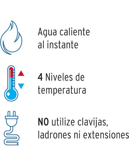 FOSET Ducha eléctrica