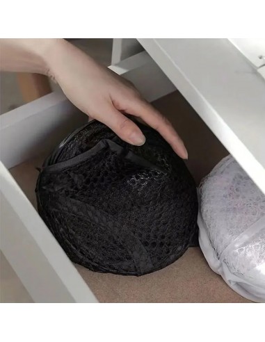 Cesta de lavandería emergente de malla,