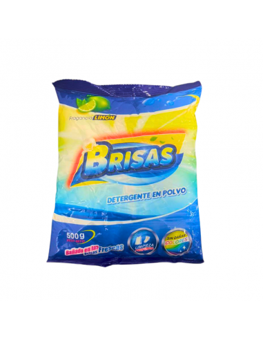 Brisas Detergente en Polvo Aroma Limón 500 g