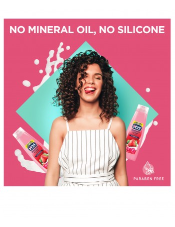 Champú Hidratante de Fresas y Crema VO5, Enriquecido con... 2