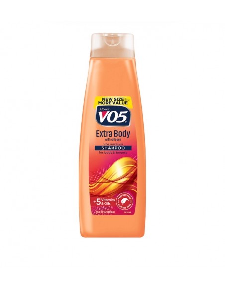 Champú Voluminizador Extra Body VO5 con Colágeno, 15 fl oz