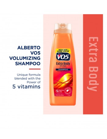 Champú Voluminizador Extra Body VO5 con Colágeno, 15 fl oz 2