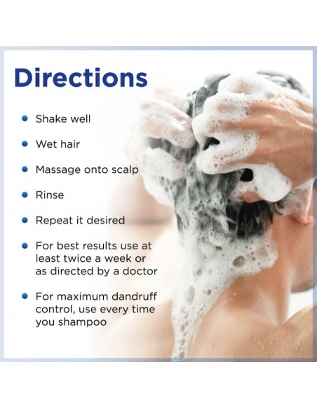 Shampoo Anticaspa Equate Everyday Clean con Zinc Piritiona 14.2 fl oz (420 ml)