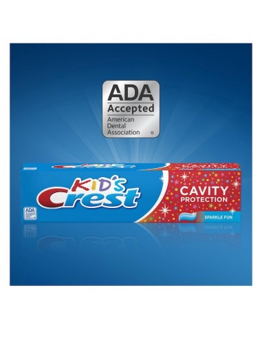 Pasta Dental Anticaries Kids' Crest Sparkle Fun...
